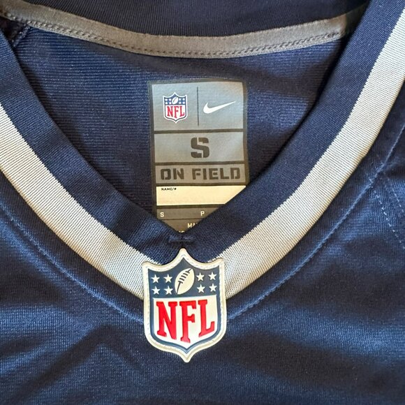 Nike NFL Patriots Tom Brady #12 On Field Jersey Small Navy Mens Football Shirt - Picture 9 of 14